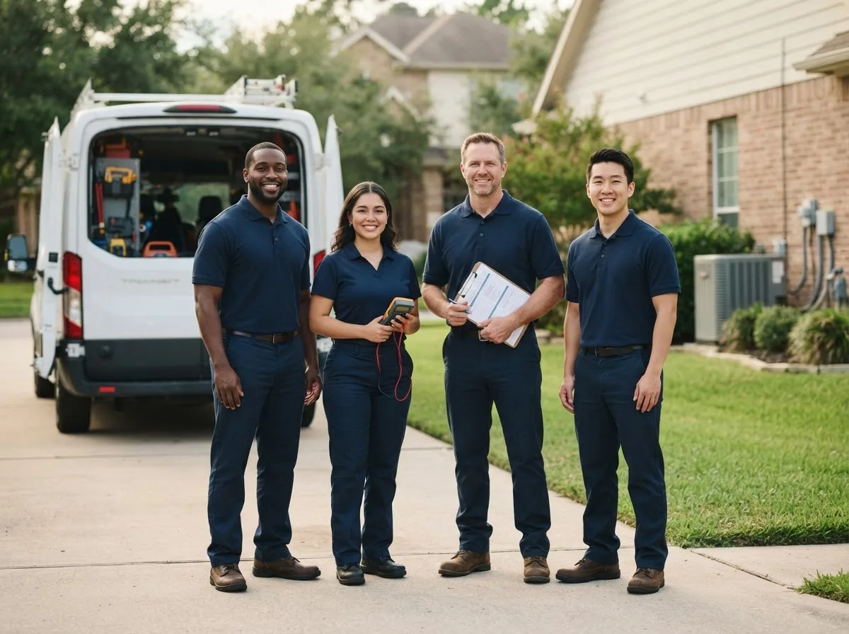 Certified HVAC technician near Connerville, OK